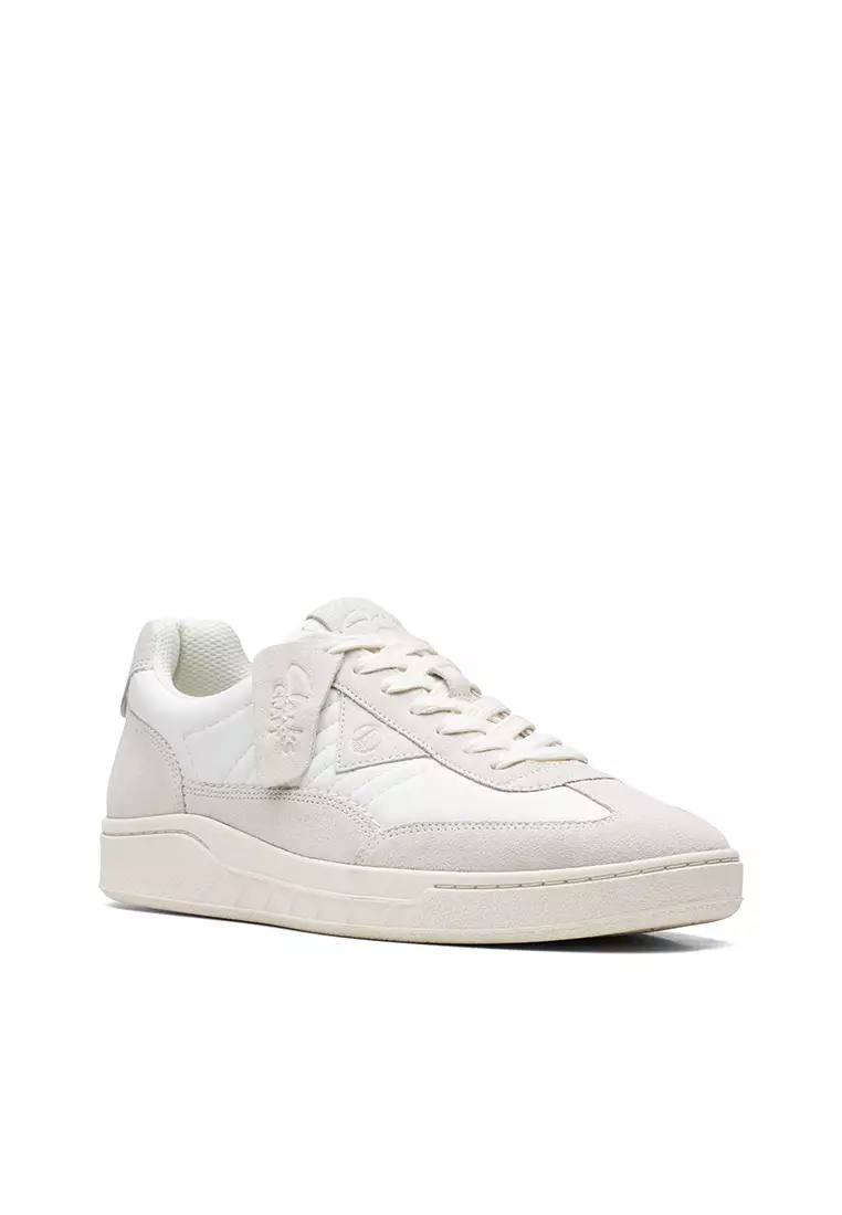 Discount on Clarks  shoes - SKU: Craft Rally Ace Sneakers White