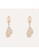 A-Excellence gold Gold Plated Seashell Earrings 77603AC980DA04GS_3
