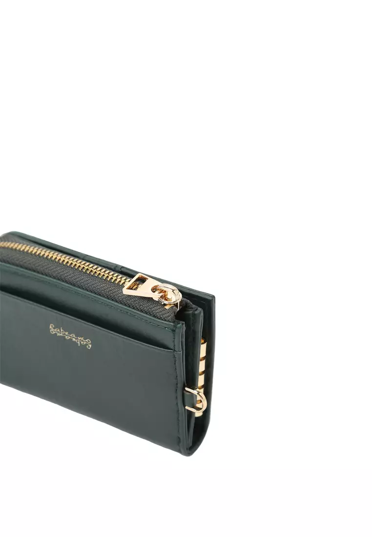 L-Zip Key Case - Forest Green