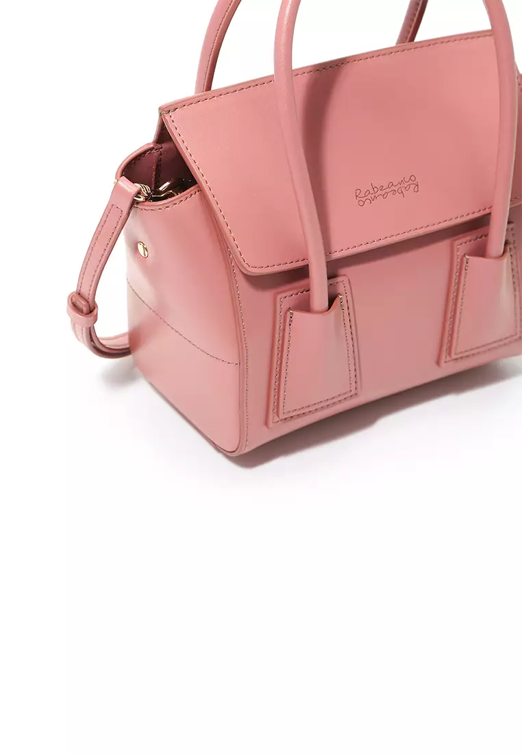 UNNI Mini Top Handle Bag - Candy Pink