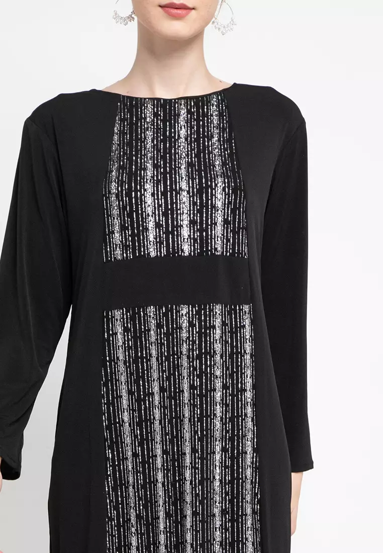 Chanira Festive Alisha Gamis-Black