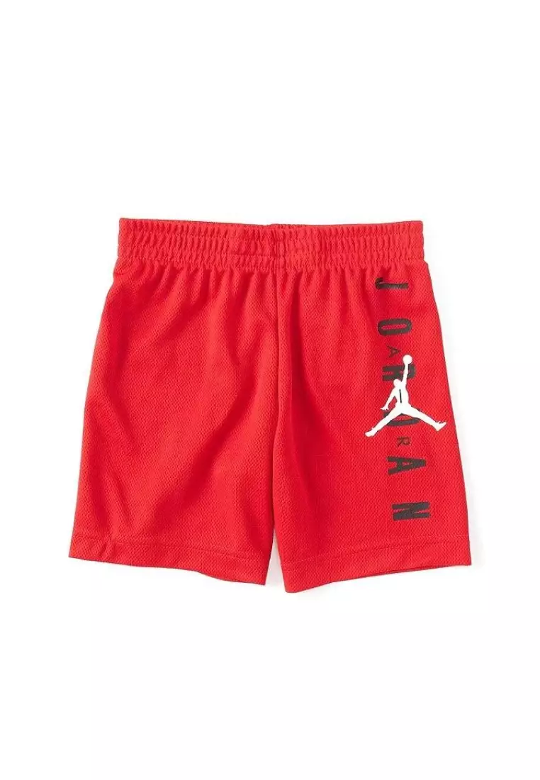 Red sales mesh shorts