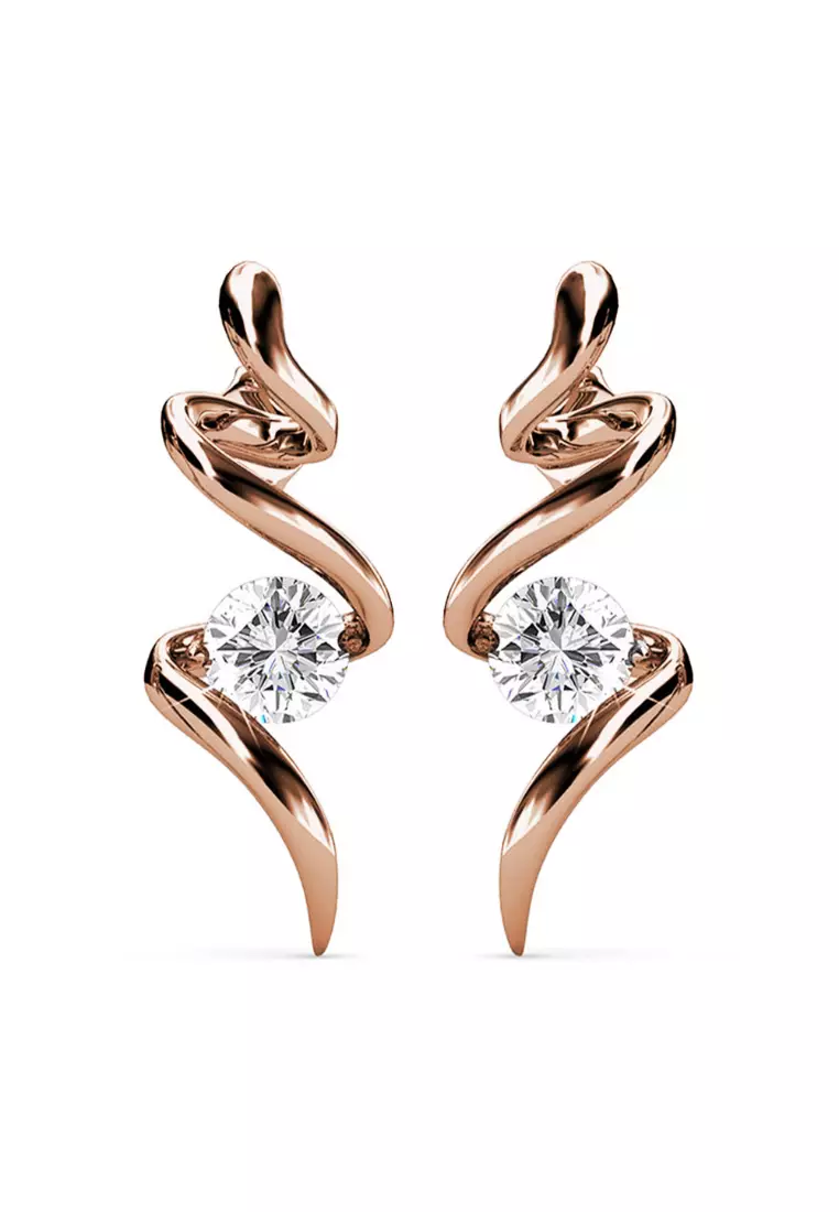 Swarovski snake online ear cuff