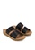 Noveni black Slip On Sandals 5DF8DSH8E30329GS_2