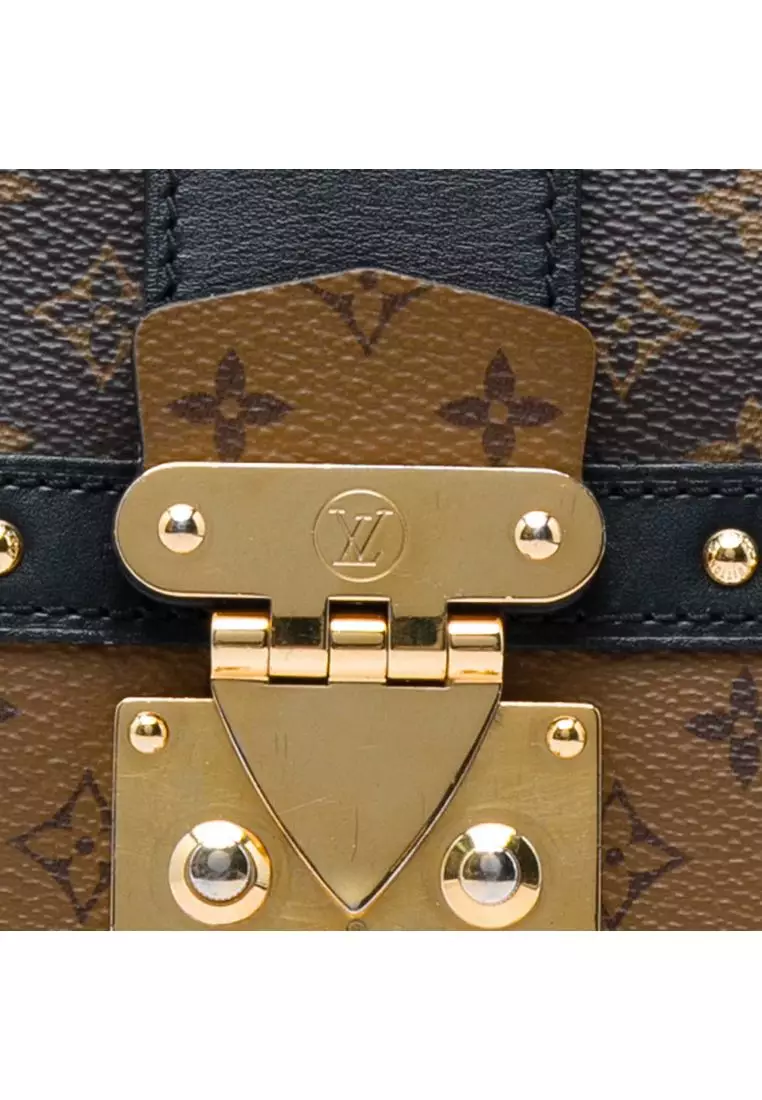 Pre-Loved Louis Vuitton Monogram Reverse Trunk Clutch