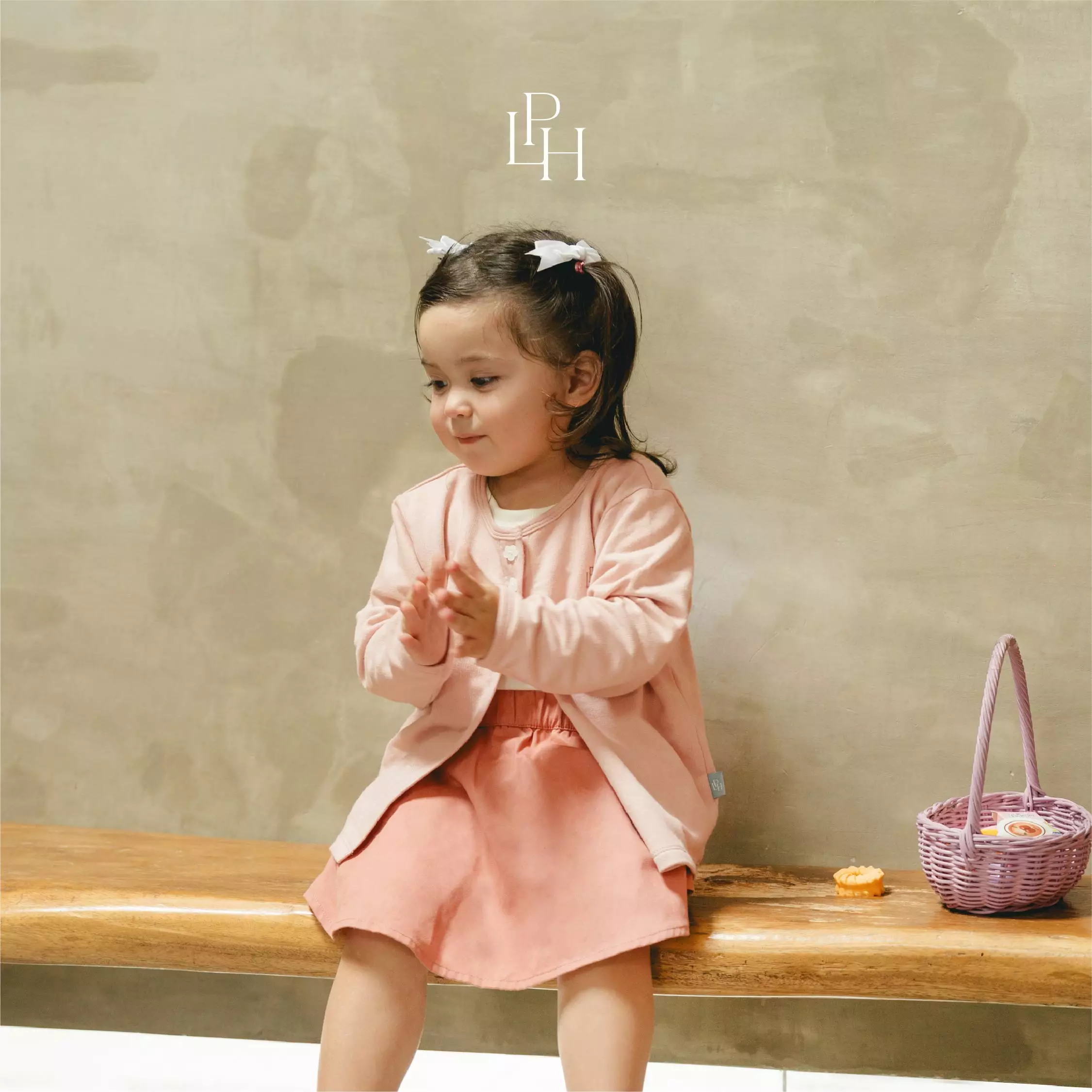 Little Palmerhaus - Tiffany Skort (Celana Rok Anak) Soft Pink