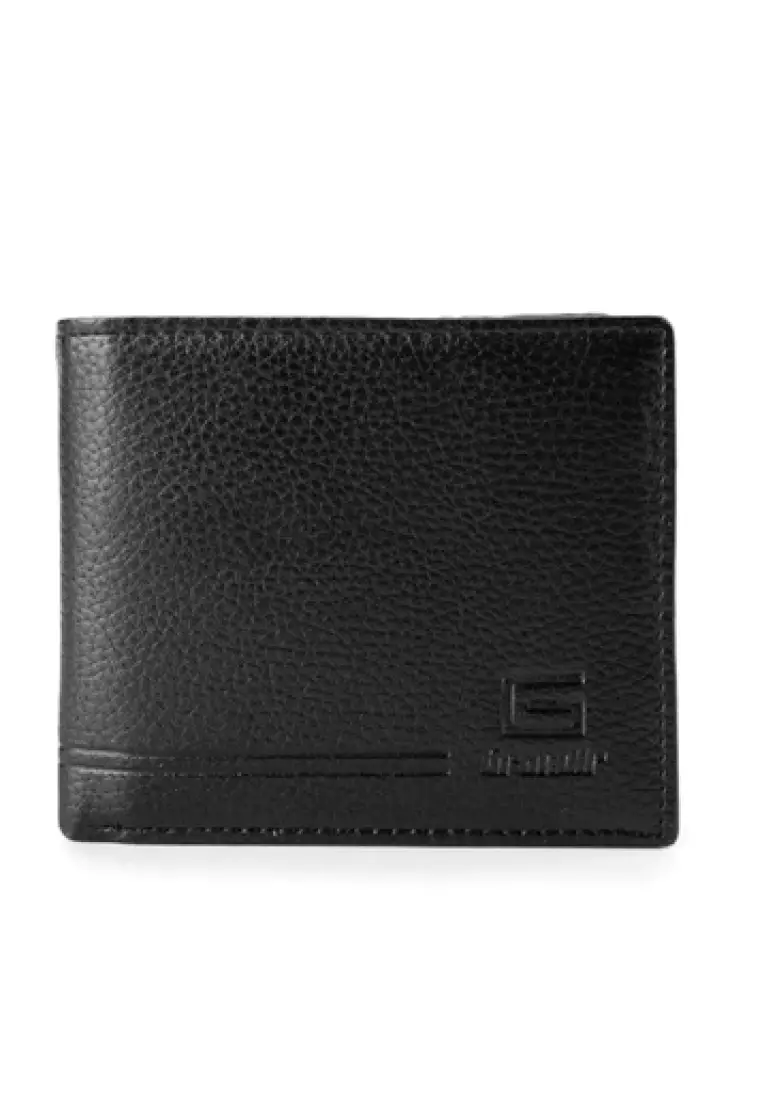 Grandir Gift Set Ikat Pinggang Dompet Kulit Pria PU Leather Original 0911202502BLA