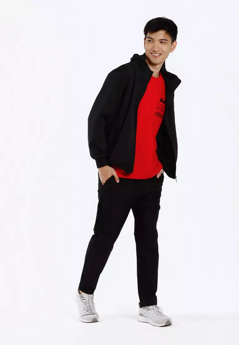 Forest Roman Hooded Spring And Autum Jacket - 30402-01Black