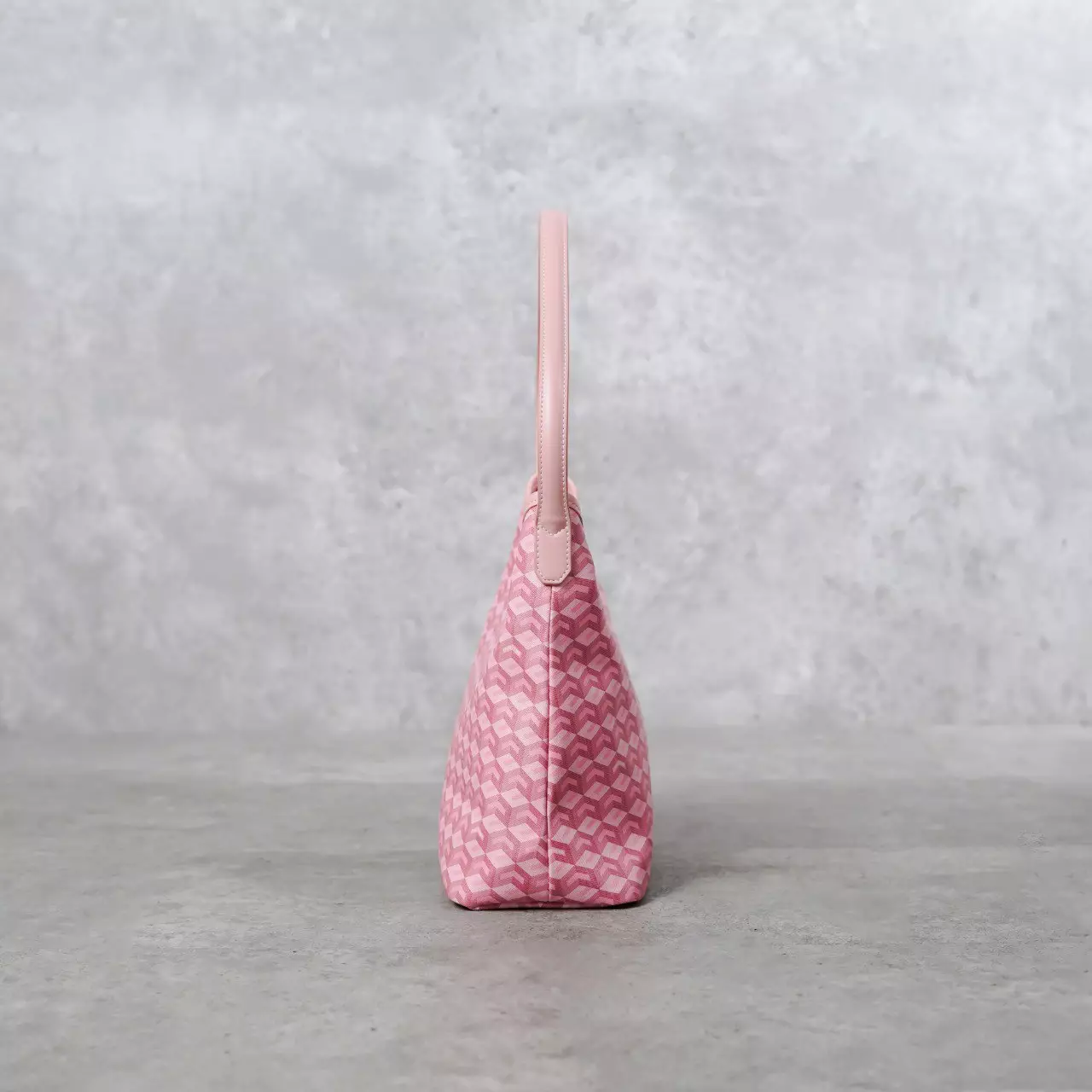 Tas CHRISTY NG ALESSO MONOGRAM PATTERN PINK HOBO BAG MEDIUM 100% ORIGINAL