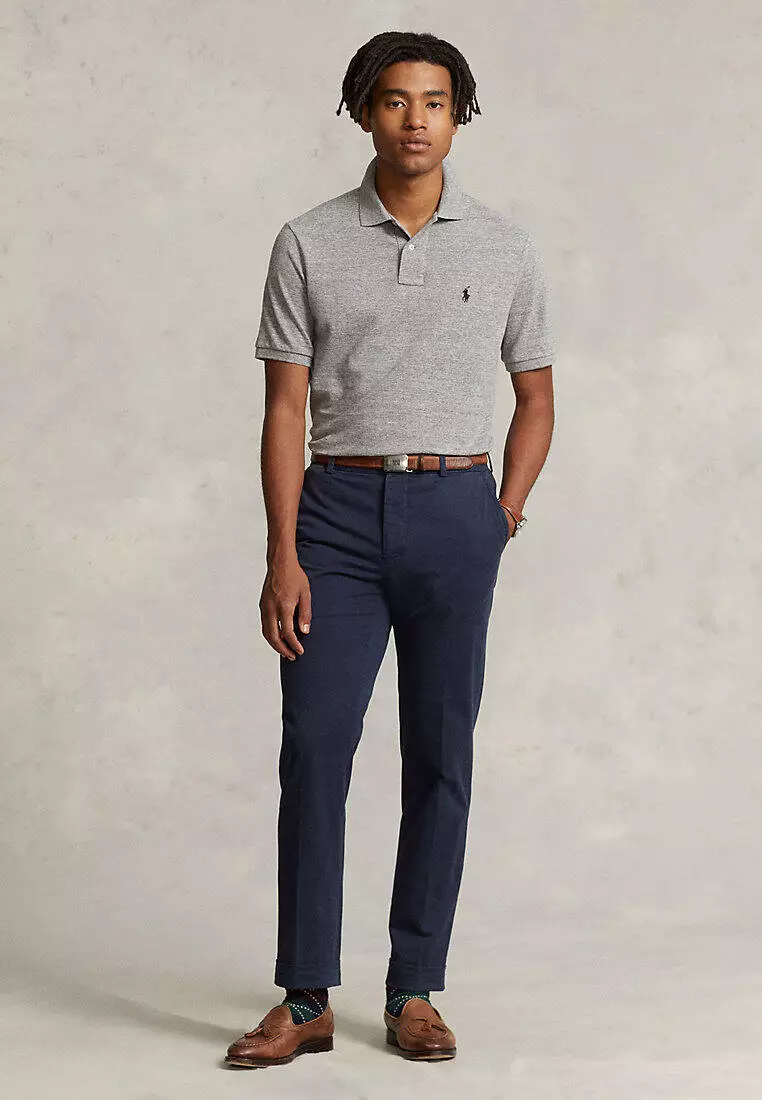 The Iconic Custom Slim Fit Mesh Polo
