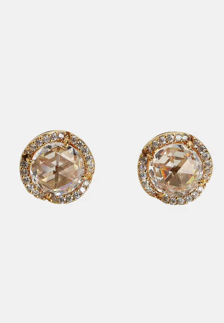 That Sparkle Pavé Round Large Studs