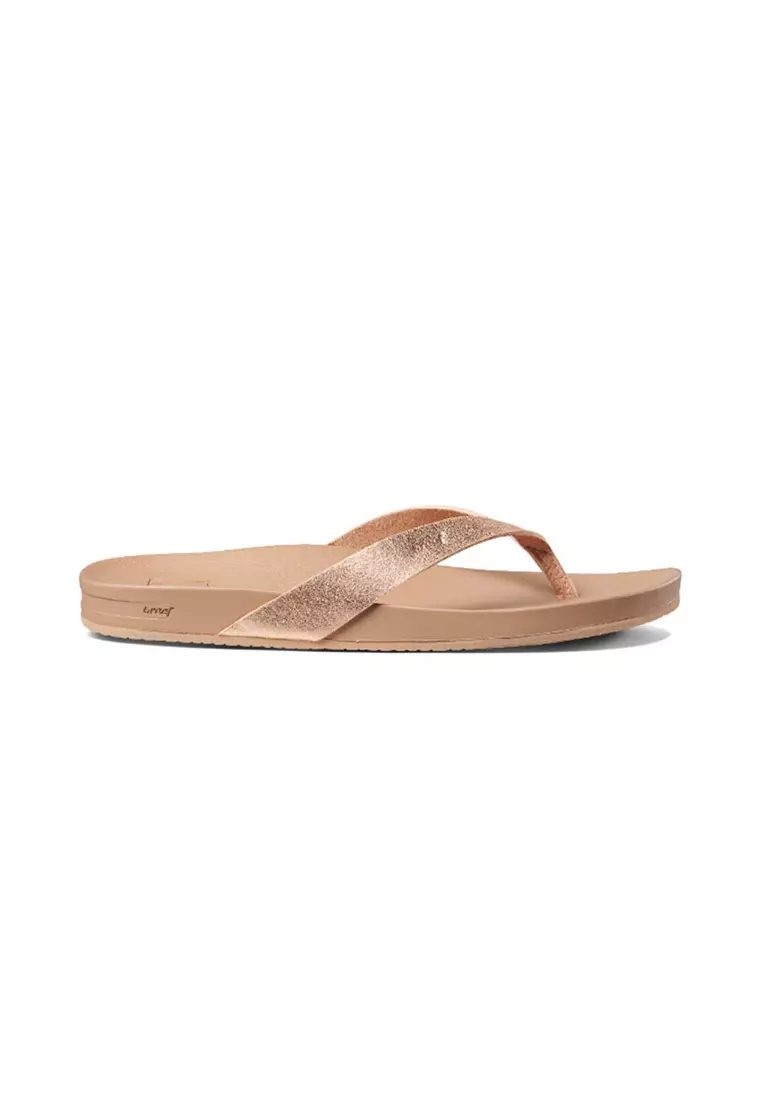 Buy REEF Reef Women Cushion Court Toe Post Rose Gold Online