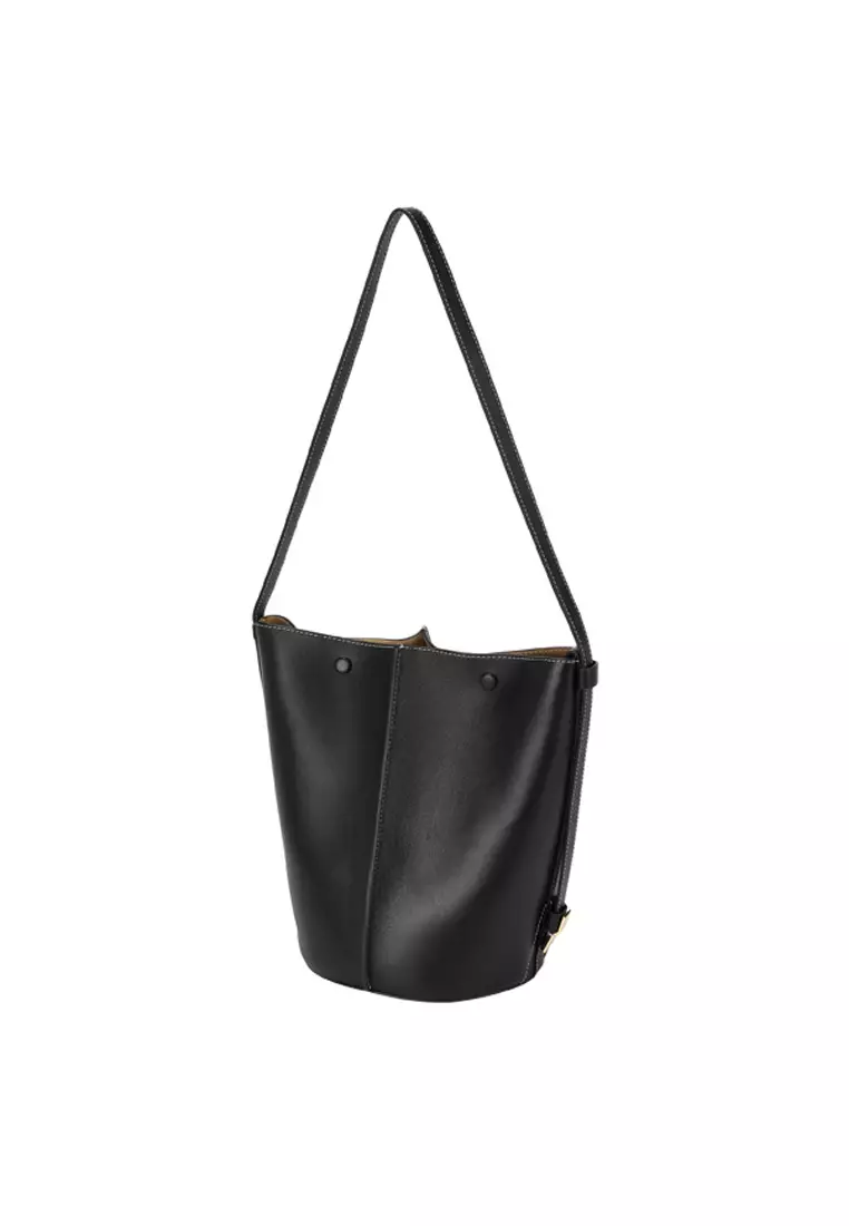 ORUKAMI Flat Hook Convertible Bucket Tote - Black