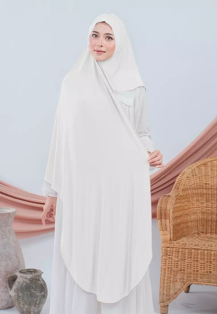 HIJAB INSTAN FAYZA - WHITE