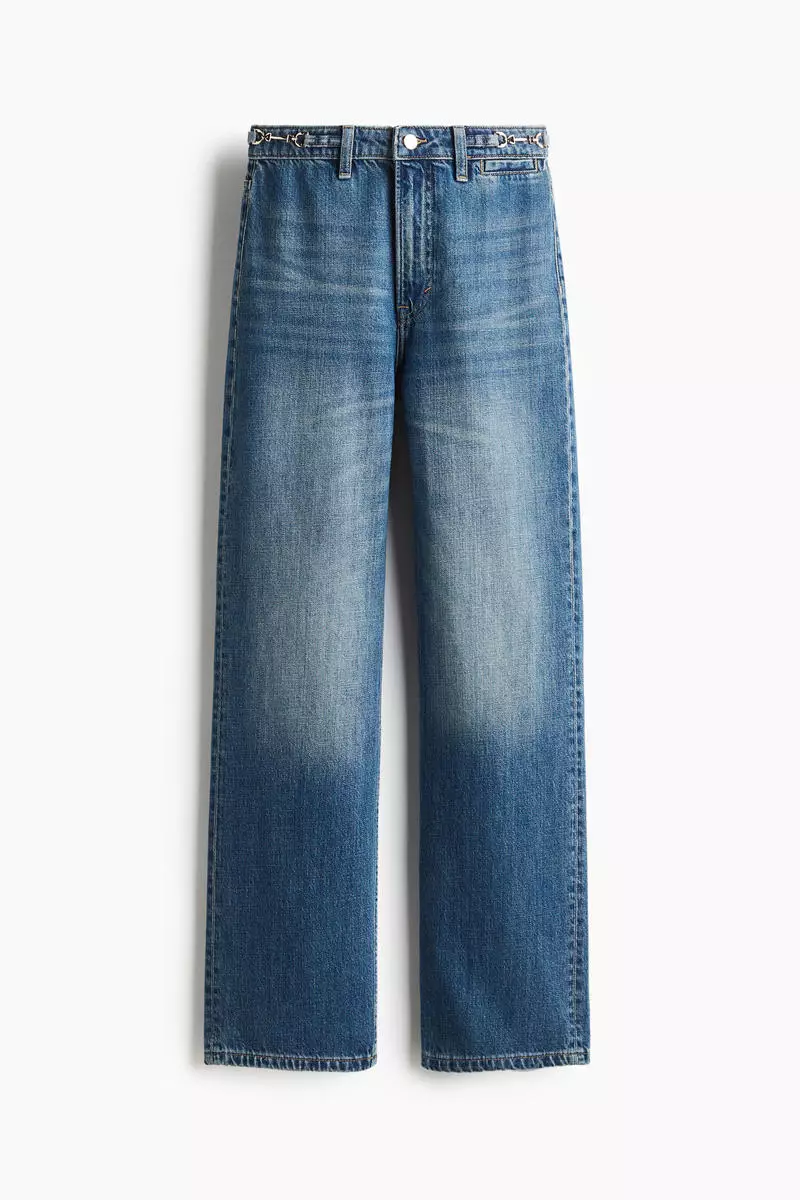 Straight High Jeans