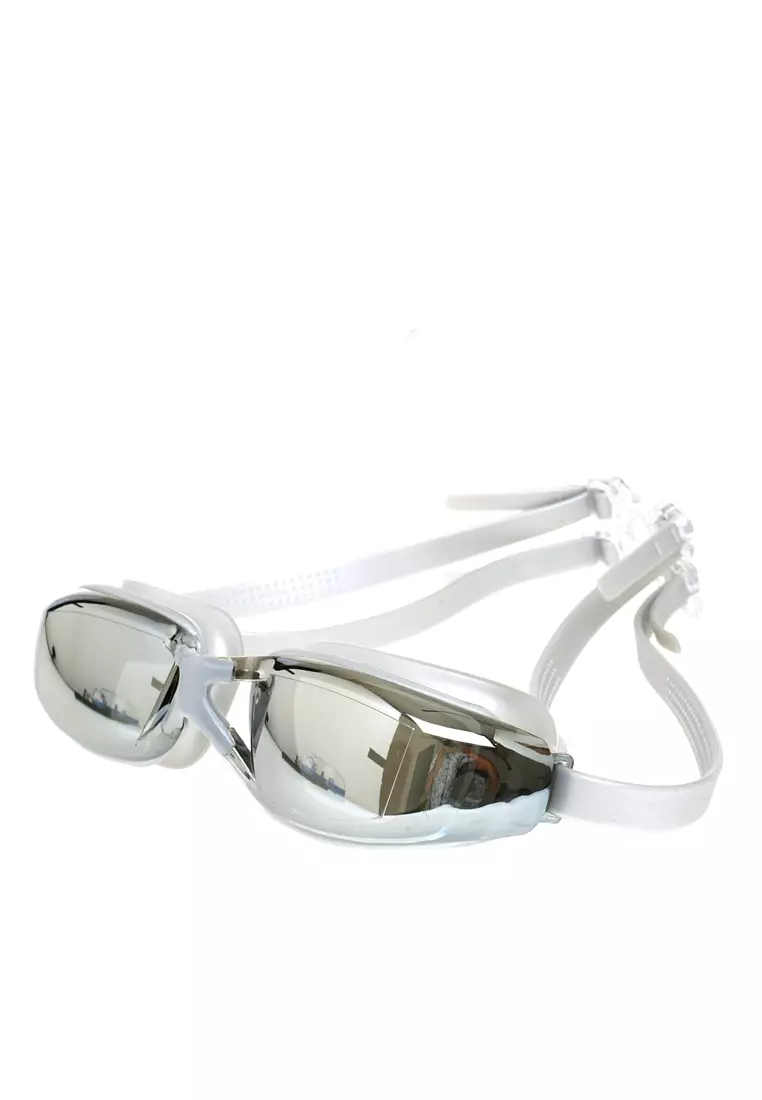 Qanic Kacamata Renang Anti Fog UV Protection Dewasa Perfect Design Lens Material PC ORIGINAL - Gray