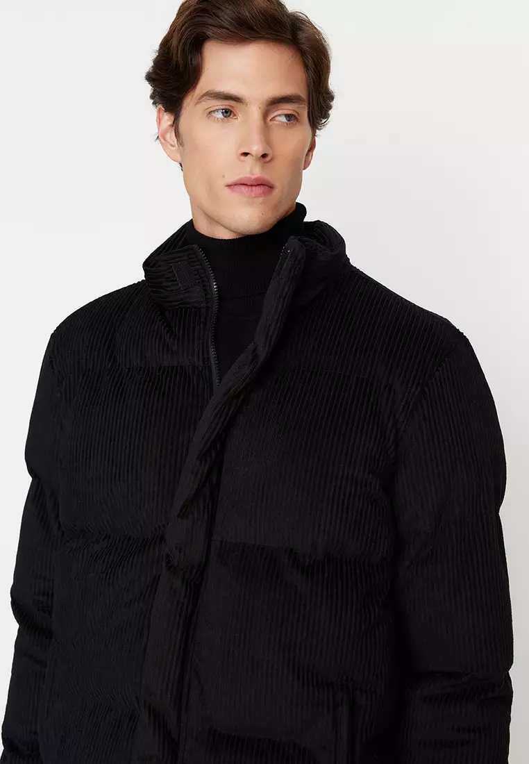Corduroy Puffer Jacket