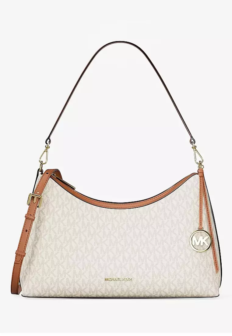 未使用 MICHAEL KORS ウエストバッグ キャンバス モノグラム 美品 網上選購Michael Kors Sammy Medium Signature Logo Convertible