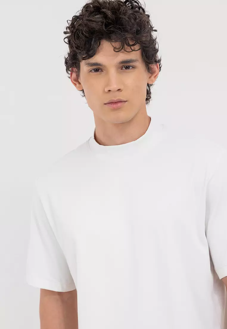 Mock-Neck Golf T-Shirt