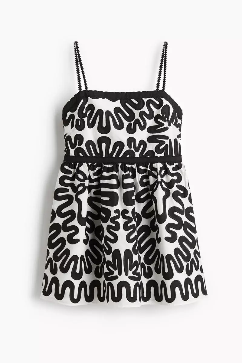 Buy H&M Embroidered strappy dress 2026 Online | ZALORA Philippines