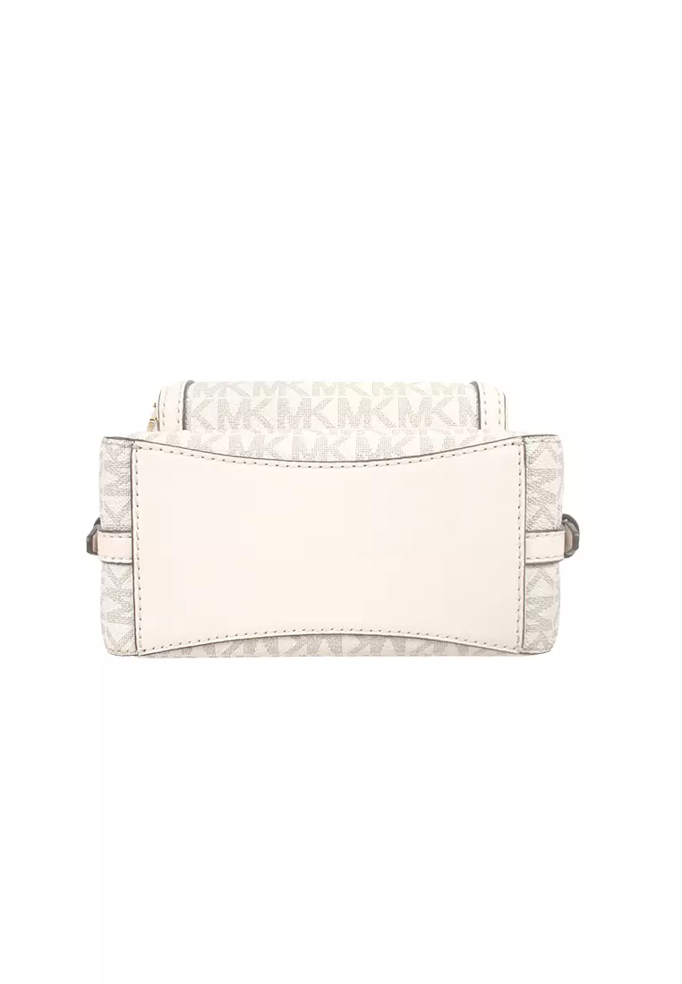 Jaycee Extra-Small Signature Logo Backpack In Light Cream 35T2G8TB1B