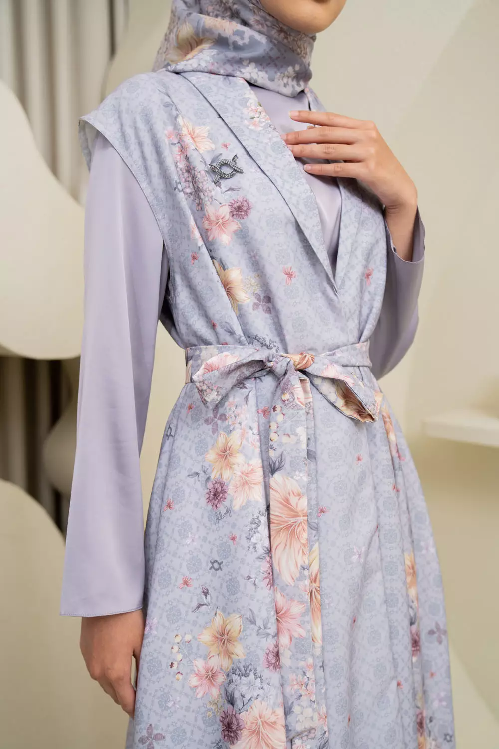 Klamby - Muraya Outer Pearly Silver-S