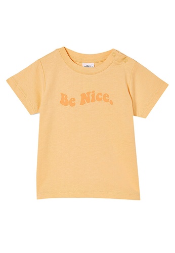 Cotton On Kids orange Jamie Short Sleeves Tee E0E01KA20A4DA9GS_1
