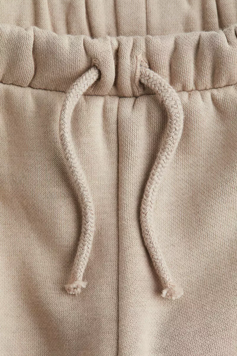 Brushed-inside cargo joggers