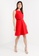 G2000 red Bi-Stretch Twill Dress with Belt 4BB45AAF8992B8GS_4