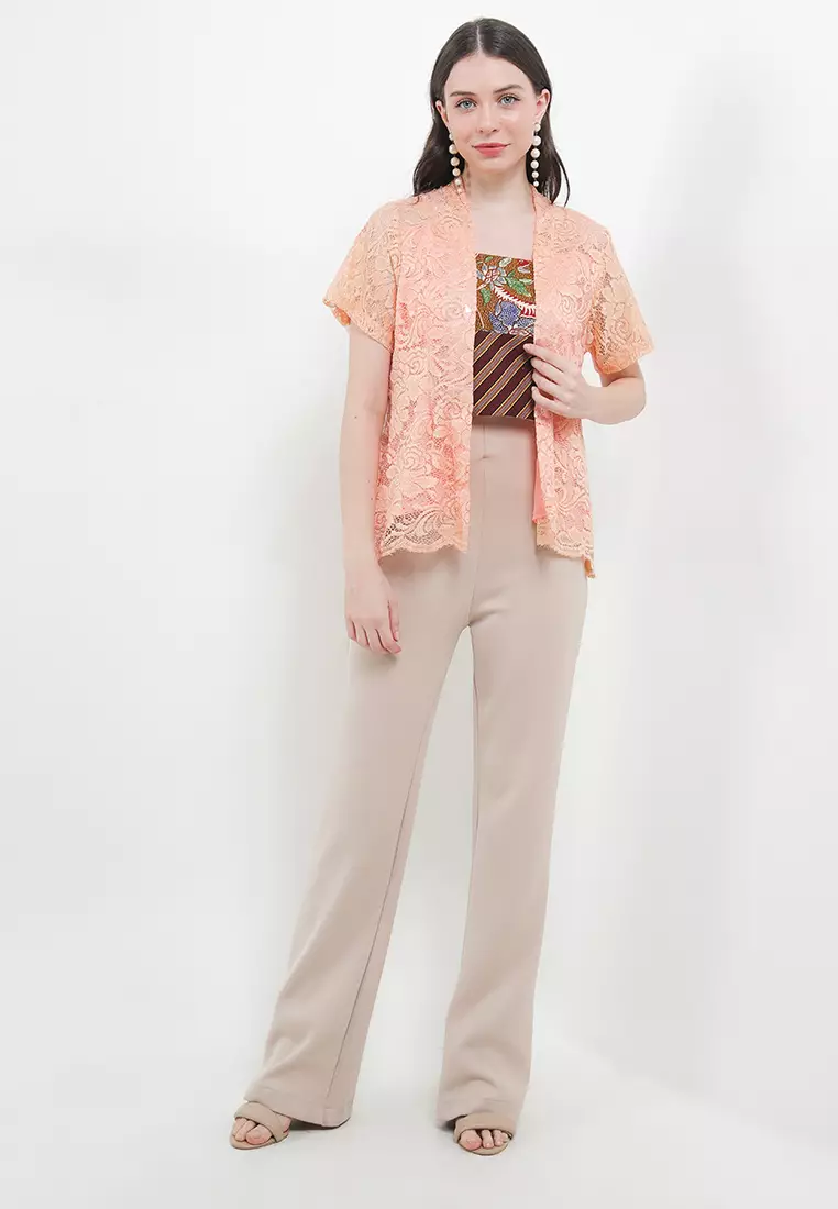 Aulia Kebaya Kutubaru Lengan Pendek