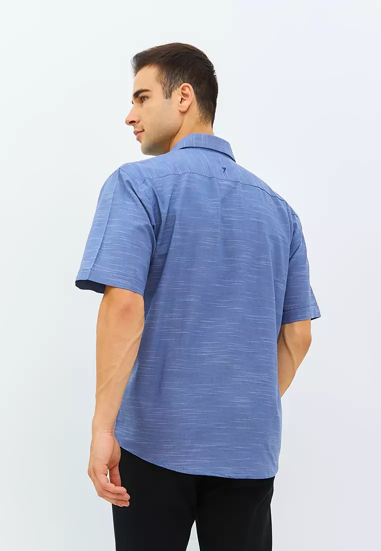 Jobb Pablo Kemeja Pria Lengan Pendek Regular light Blue