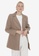 Trendyol beige Front Buttoned Wool Cachet Coat B05D0AA29999C0GS_1