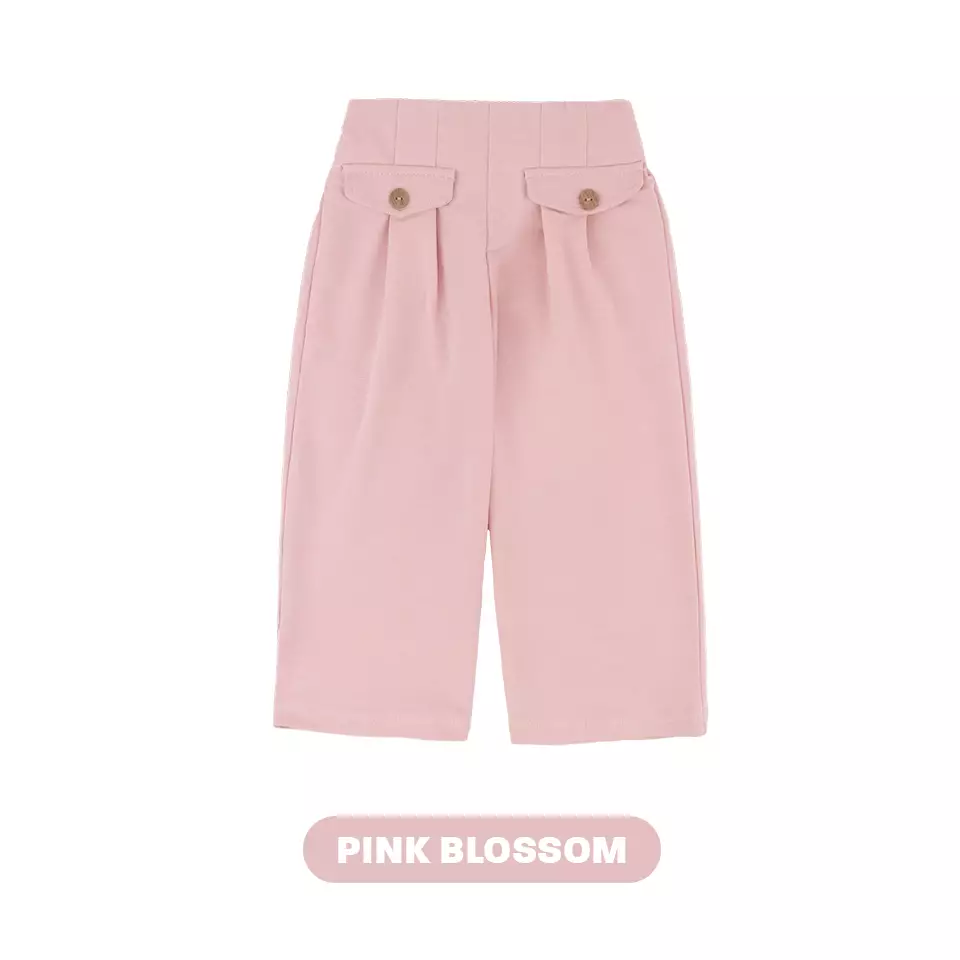 Mooi Celana Panjang Anak Perempuan Carla Long Pants - Pink Blossom