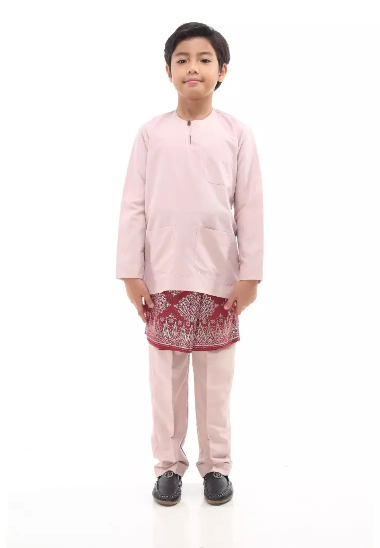 Baju Melayu Moden Teluk Belanga For Kids