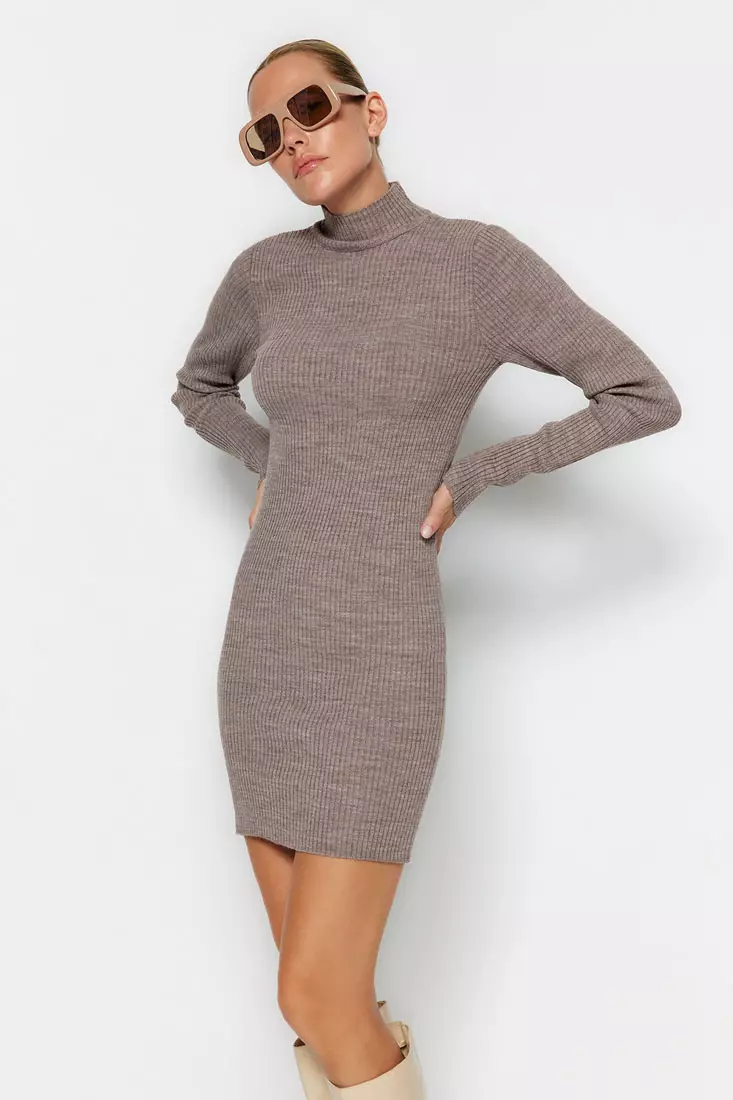 Casual knit clearance dress