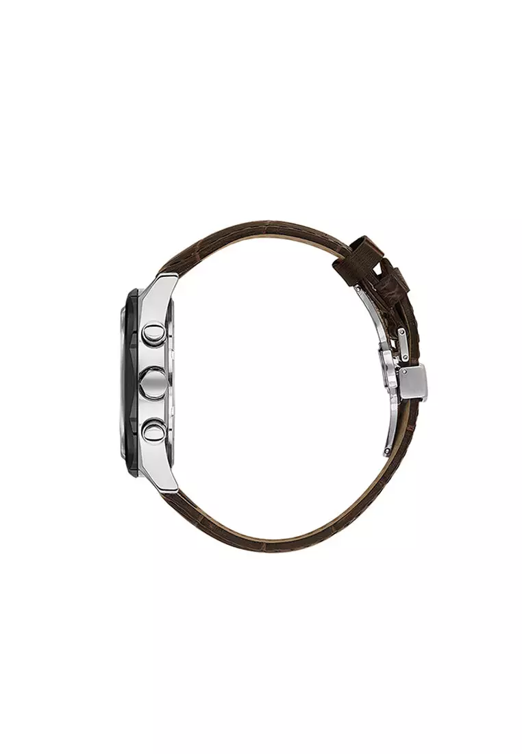 Exclusive Men's Analog Watch Brown Genuine Leather DK.1.14065-4