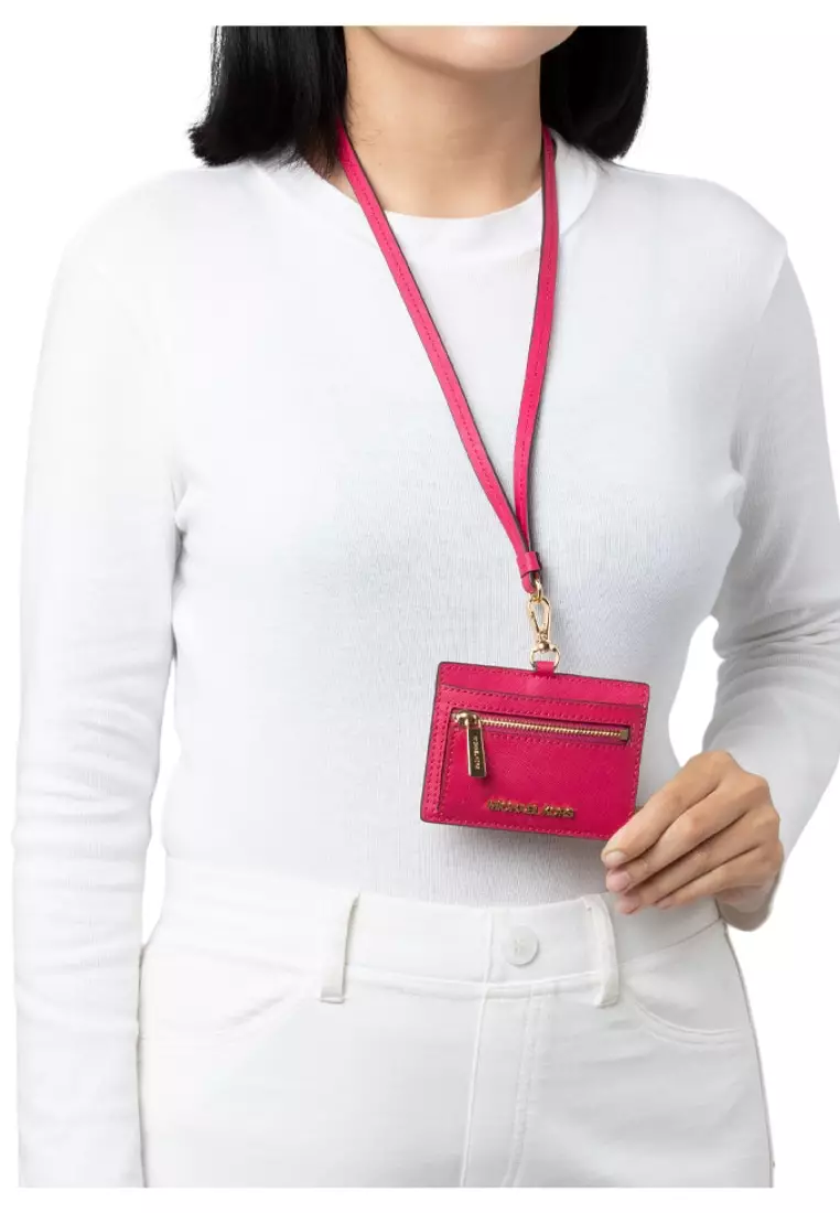 Michael kors on sale lanyard id