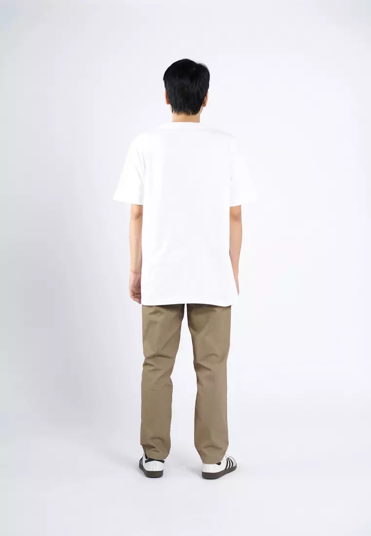 3Second Men's T-Shirt Short Sleeve Regular Fit Cotton Diagonal 3SCO OL-C240525