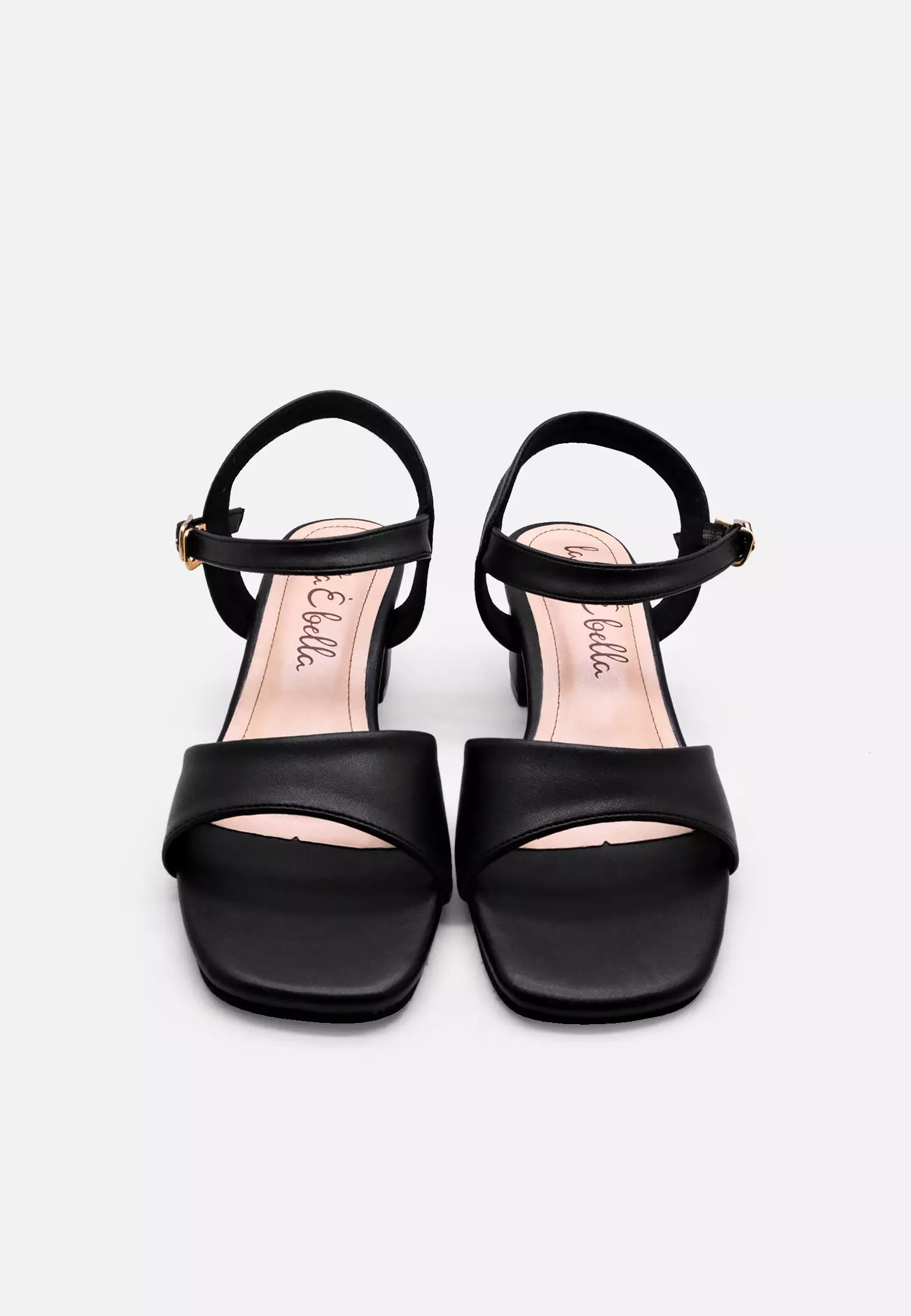 Ankle Strap Block Heels sandal Wanita