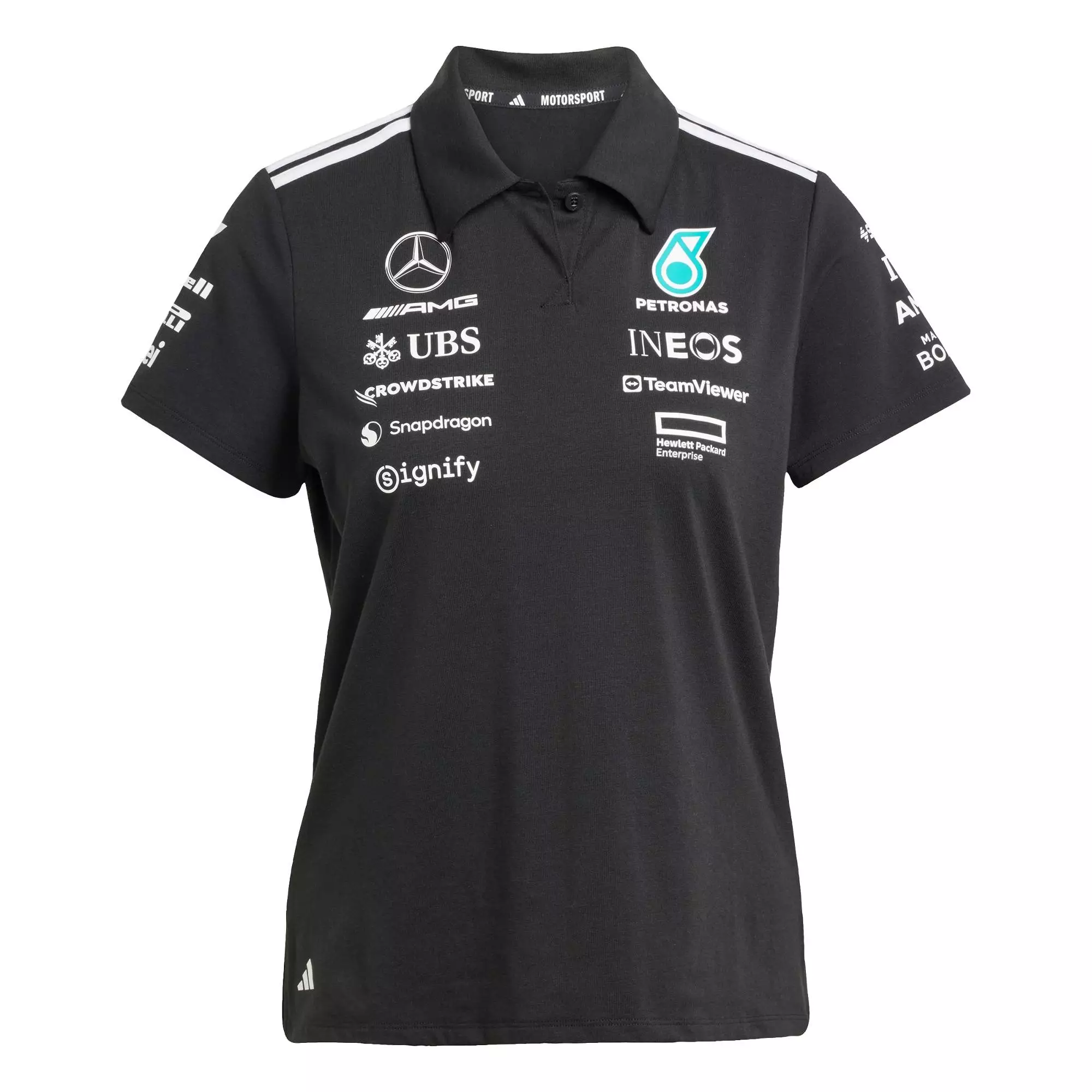 Motorsport MERCEDES - AMG PETRONAS FORMULA ONE TEAM POLO Women Black JX0759