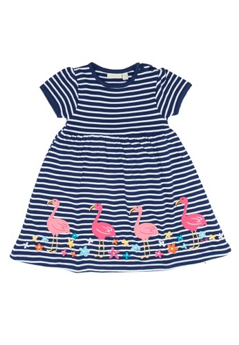 Jual Jojo Maman Bebe Flamingo Applique Dress Original Zalora Indonesia