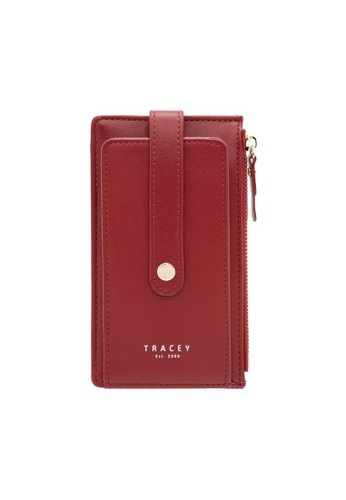 Tracey red Toby Card Holder Long Purse 29F4AACDC95121GS_1