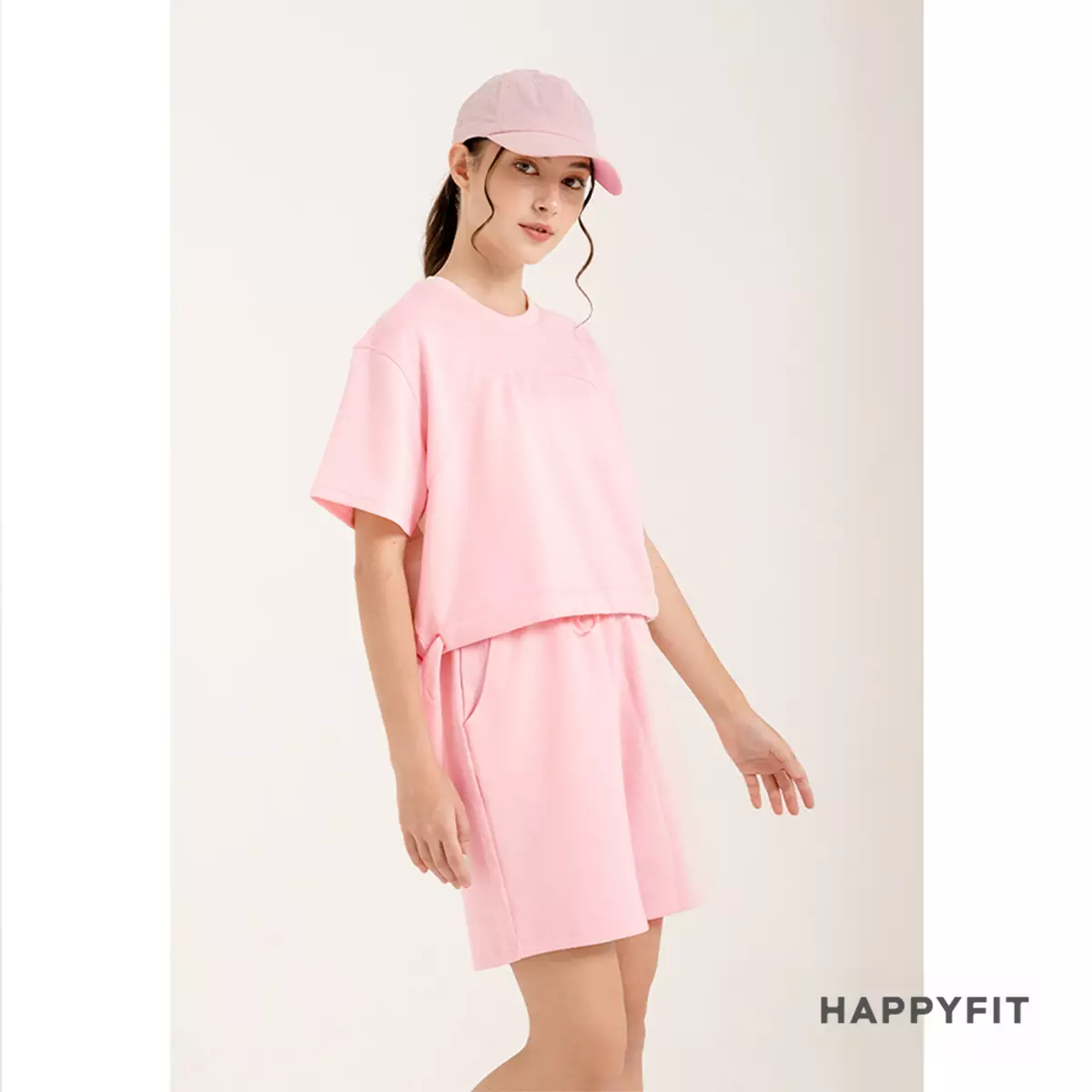 HAPPYFIT Sweat Short Summer - Bubblegum