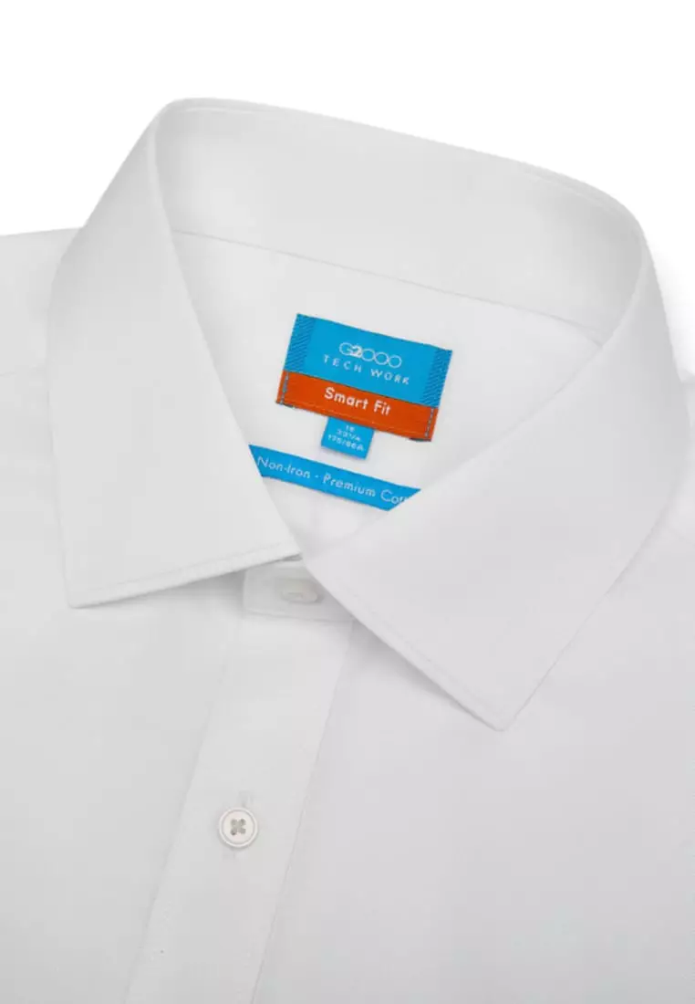 Non-Iron Fine Cotton Smart Fit Twill Shirt