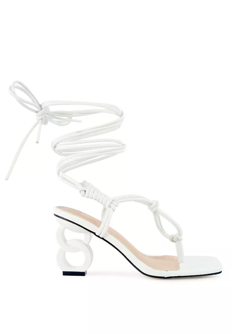 Buy white heels top online