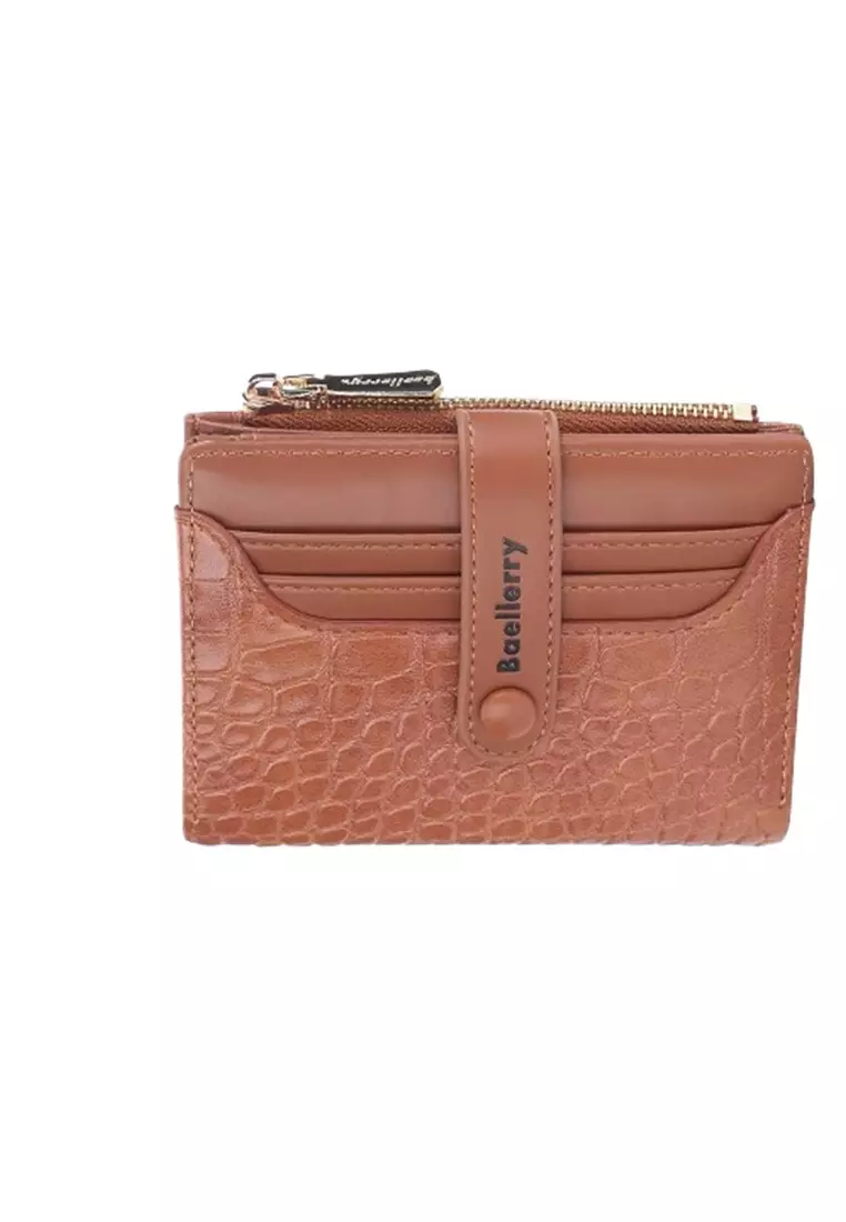 BAELLERRY N2363 Dompet Wanita Kecil Bahan Kulit PU Leather Premium BAEOS