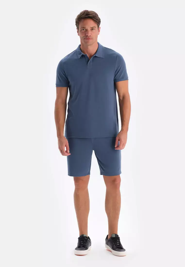 Indigo Shorts, Regular, Short Leg, Loungewear for Men
