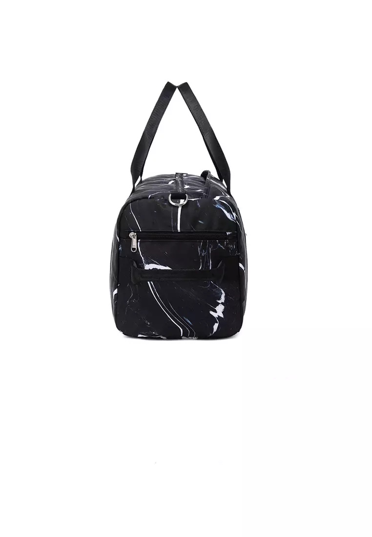 Stowable Duffel Bag With Shoes Compartment