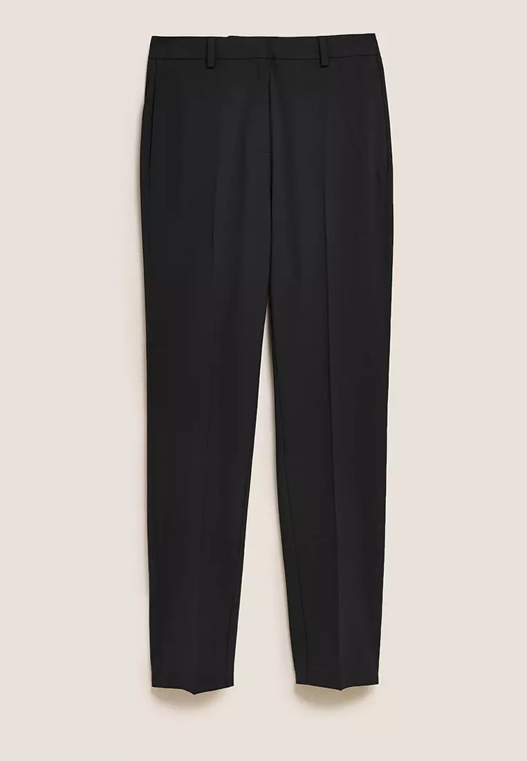 Jual Marks & Spencer Slim Fit Ankle Grazer Trousers with Stretch ...