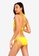 PINK N' PROPER yellow Basic Triangle Bikini Set A1FDDUS8FEA890GS_2